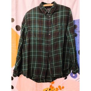 Madewell Plaid Flannel button-down